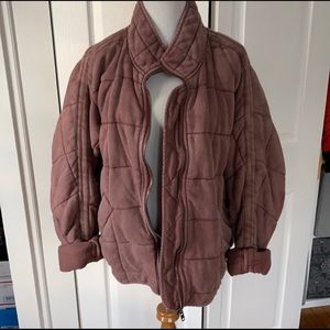 Free People Dolman quilted jacket